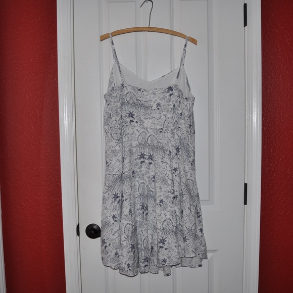 Old Navy | Dresses | Old Navy Patterned Poplin Fitflare Cami Dress E5 ...